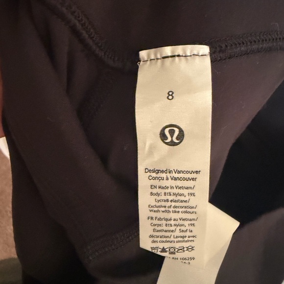 Lululemon Athletica Black Align Jogger - Picture 3 of 3